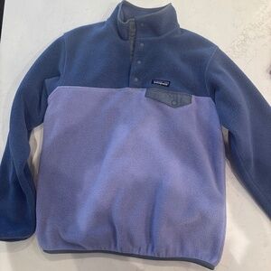 Patagonia purple fleece